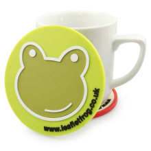 Wholesale promotion cheap custom plastic Soft PVC car cup holder tea coaster